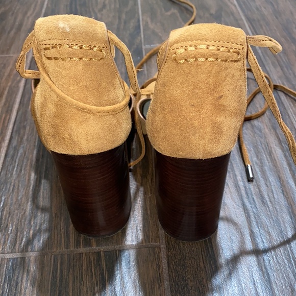 1 State cognac block heel peep toe heel - Picture 3 of 10